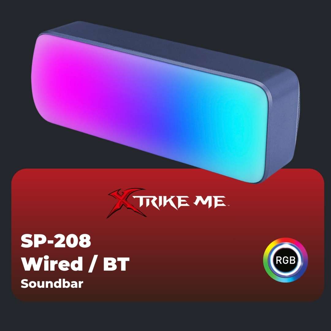 Xtrike-Me SP-208BT Bluetooth / AUX Soundbar - Speakers