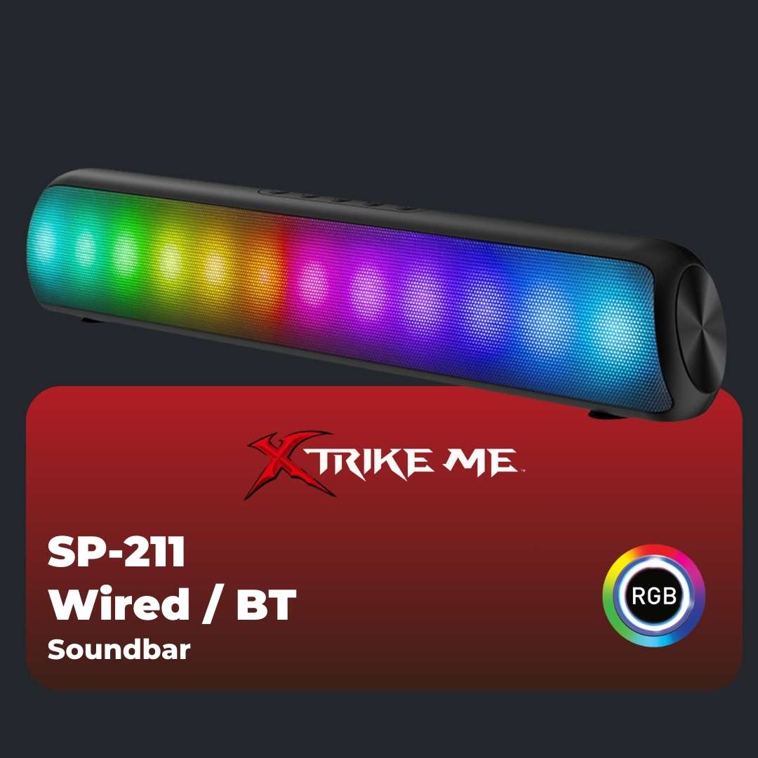 Xtrike-Me SP-211BT Bluetooth / AUX Soundbar - Speakers