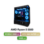 AMD Ryzen 5 5500, 16GB RGB RAM, GTX 1660 Super 6GB, Gaming PC