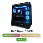 AMD Ryzen 5 5500, 16GB RGB RAM, GTX 1660 Super 6GB, Gaming PC