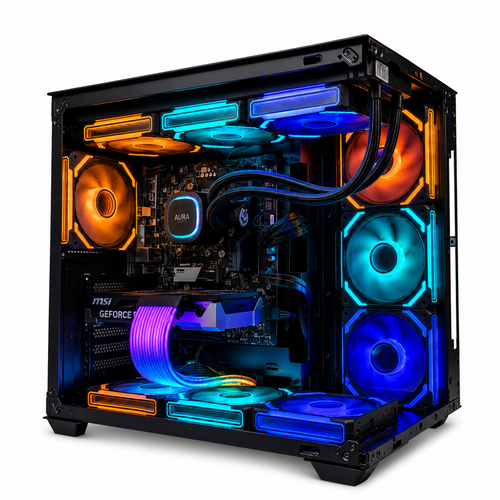 AMD Ryzen 5 8400F, 16GB RAM DDR5, RTX 5060 8GB Gaming PC