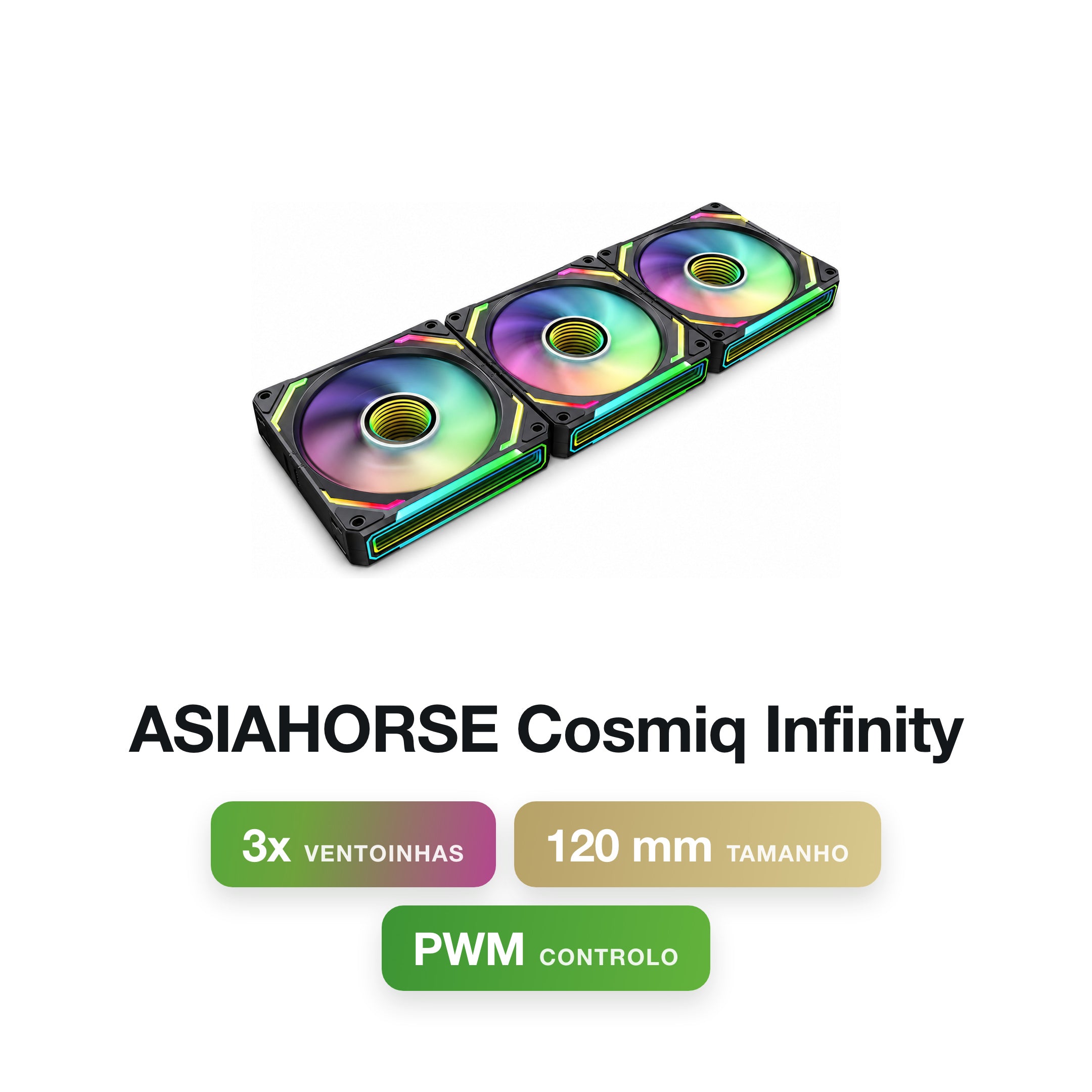 ASIAHORSE Cosmiq Infinity Reverse Fans