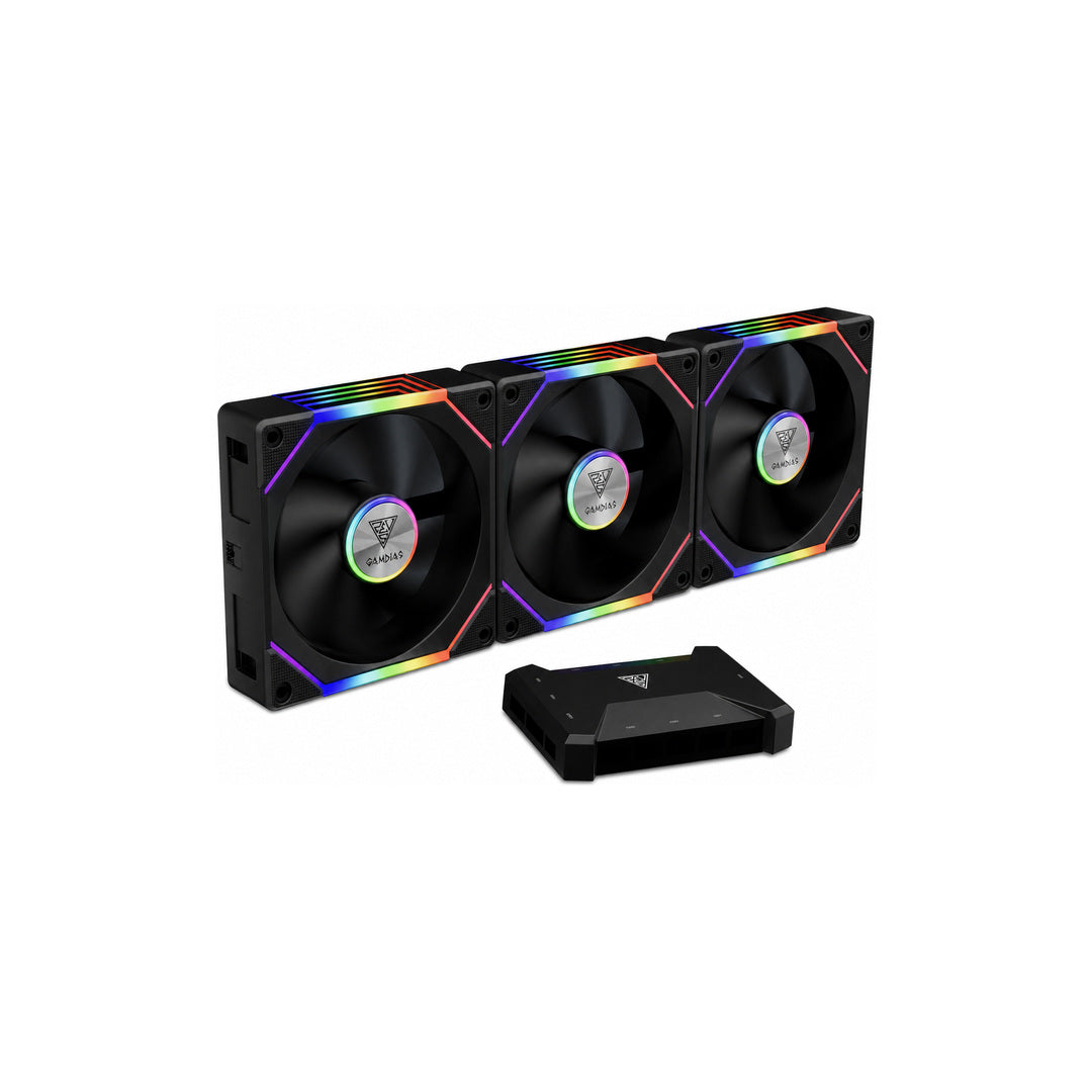 Gamdias Aeolus P2-1203U 3x Fan Pack
