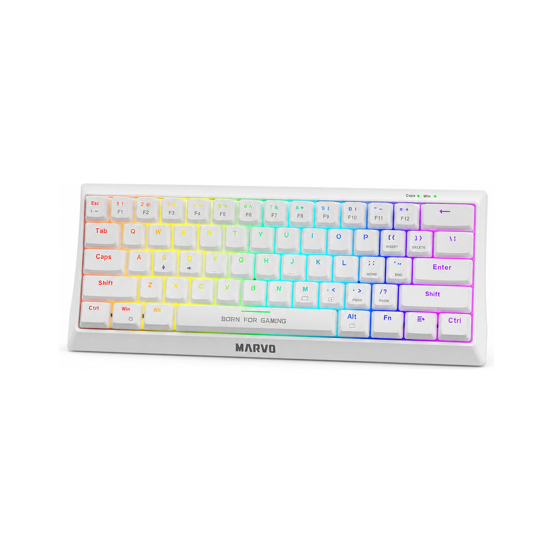 Marvo KG962G White Gaming Keyboard