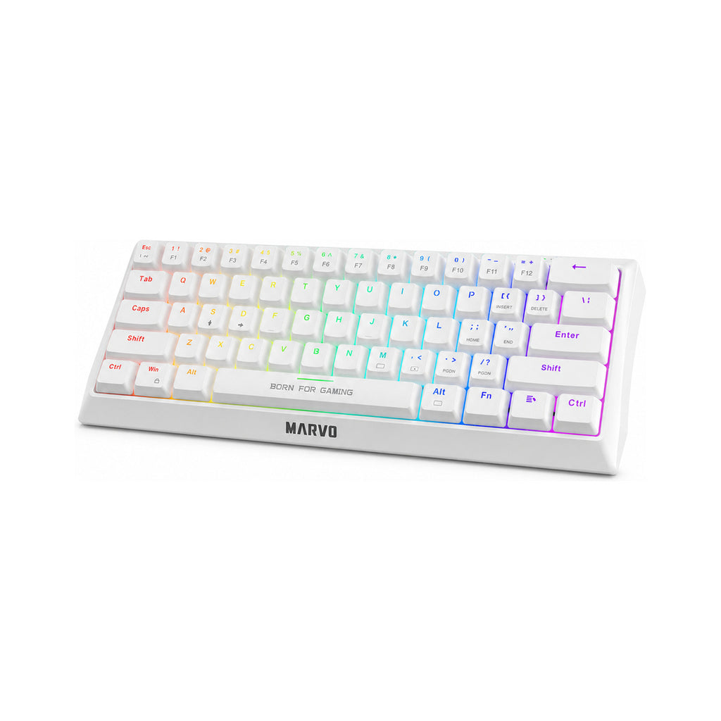 Marvo KG962G White Gaming Keyboard