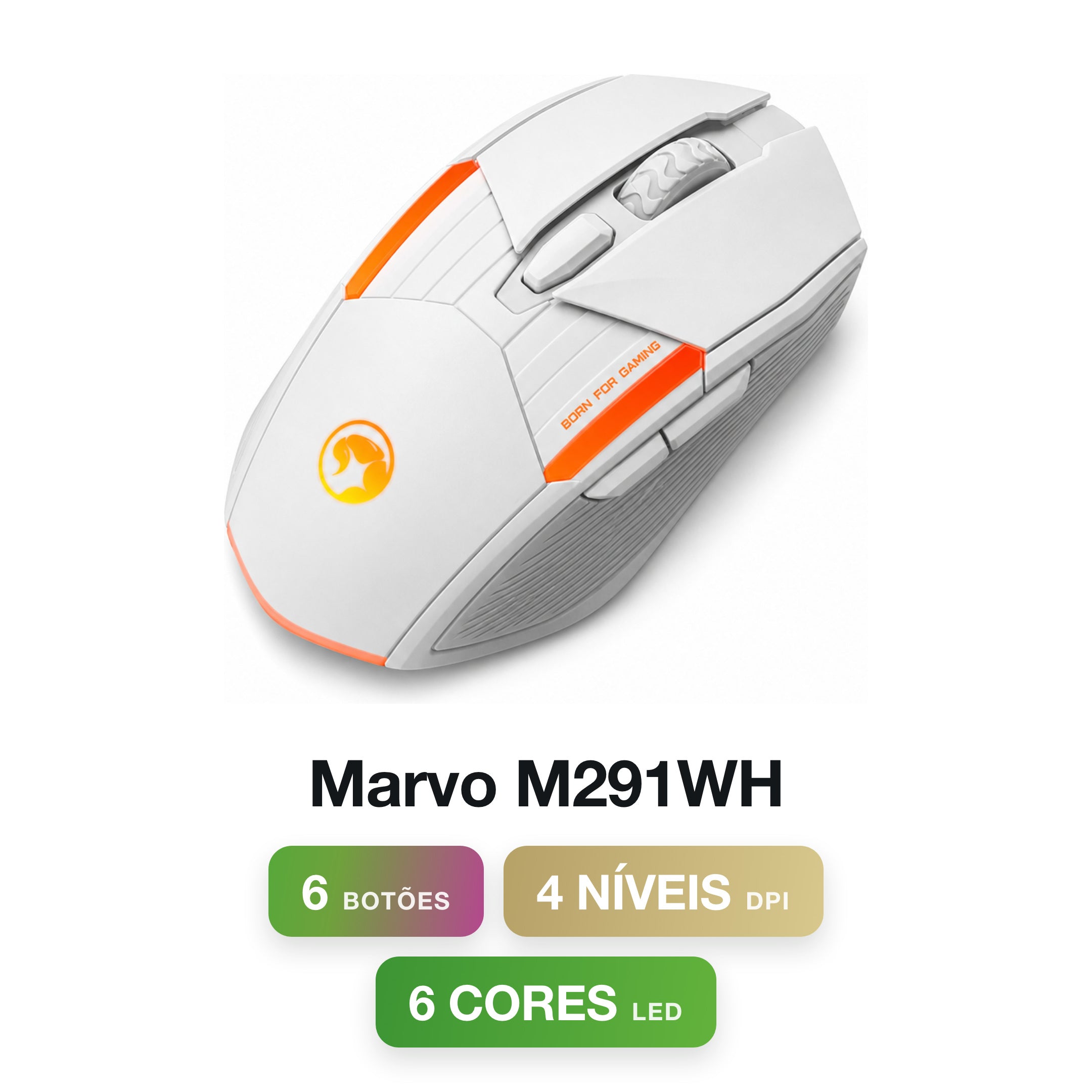 Marvo M291WH Mouse