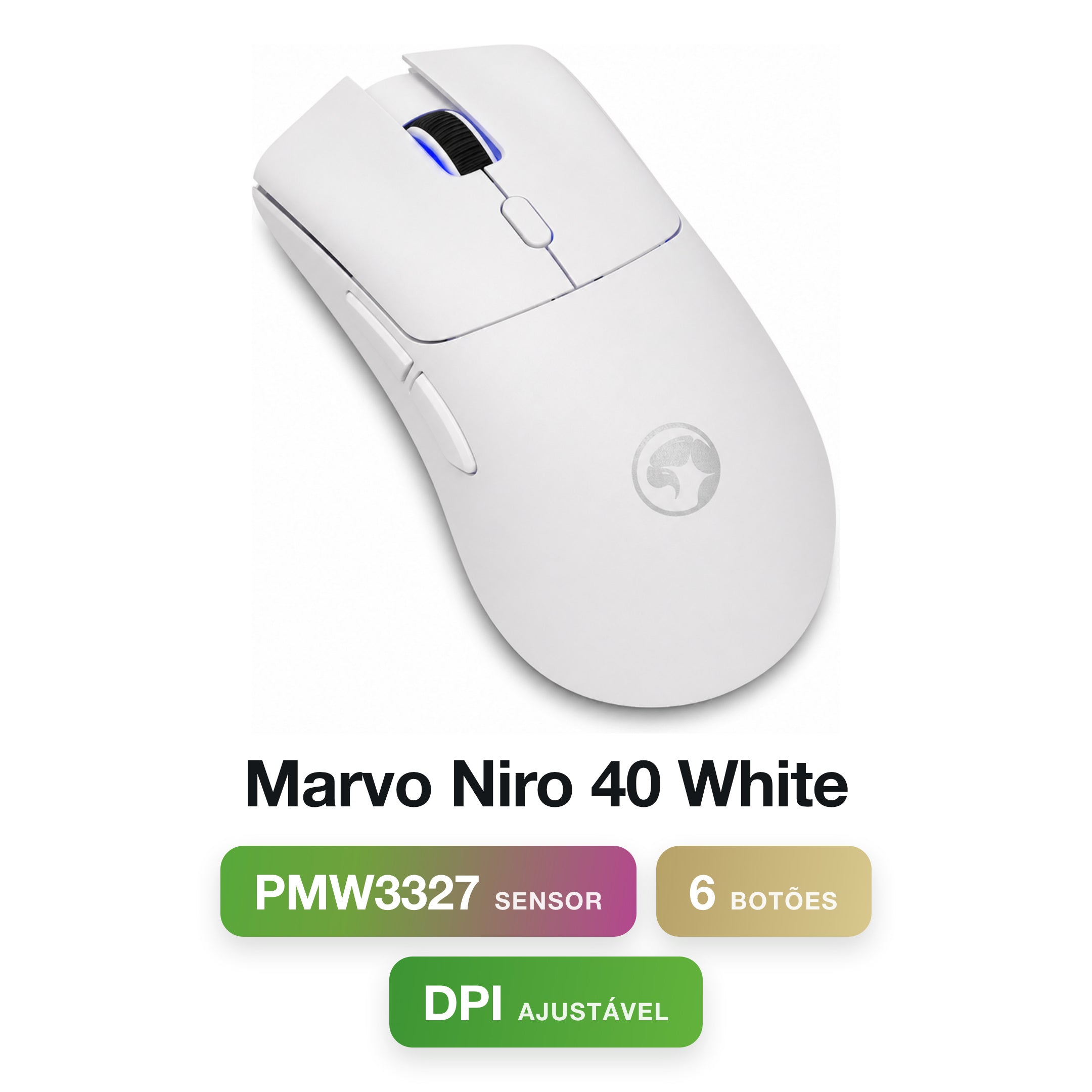 Marvo Niro 40 White
