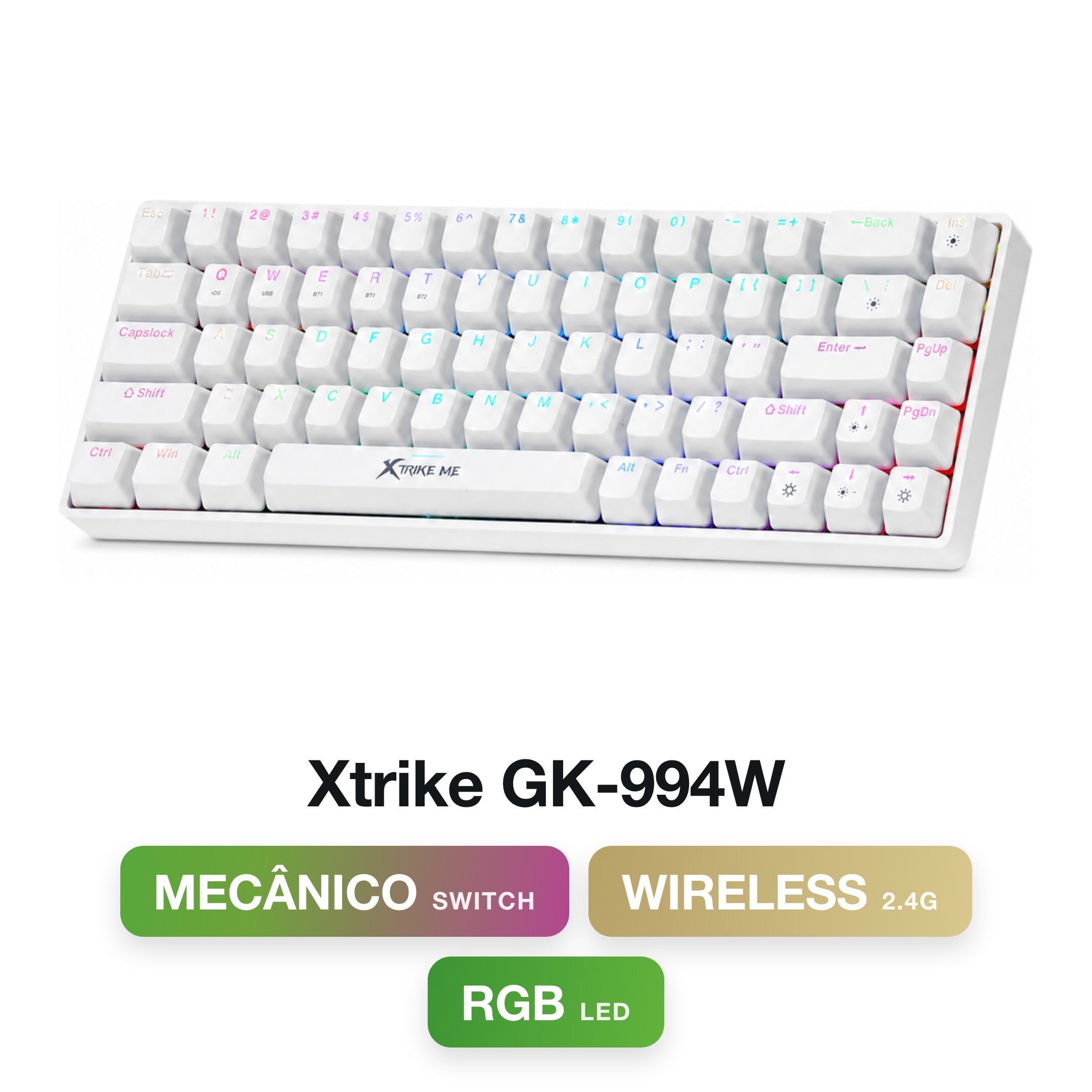 Xtrike GK-994W Wireless Gaming Keyboard