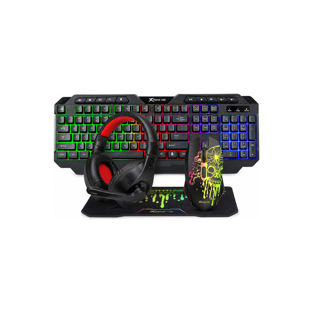 Xtrike-Me CMX-415 Membrane Gaming Combo