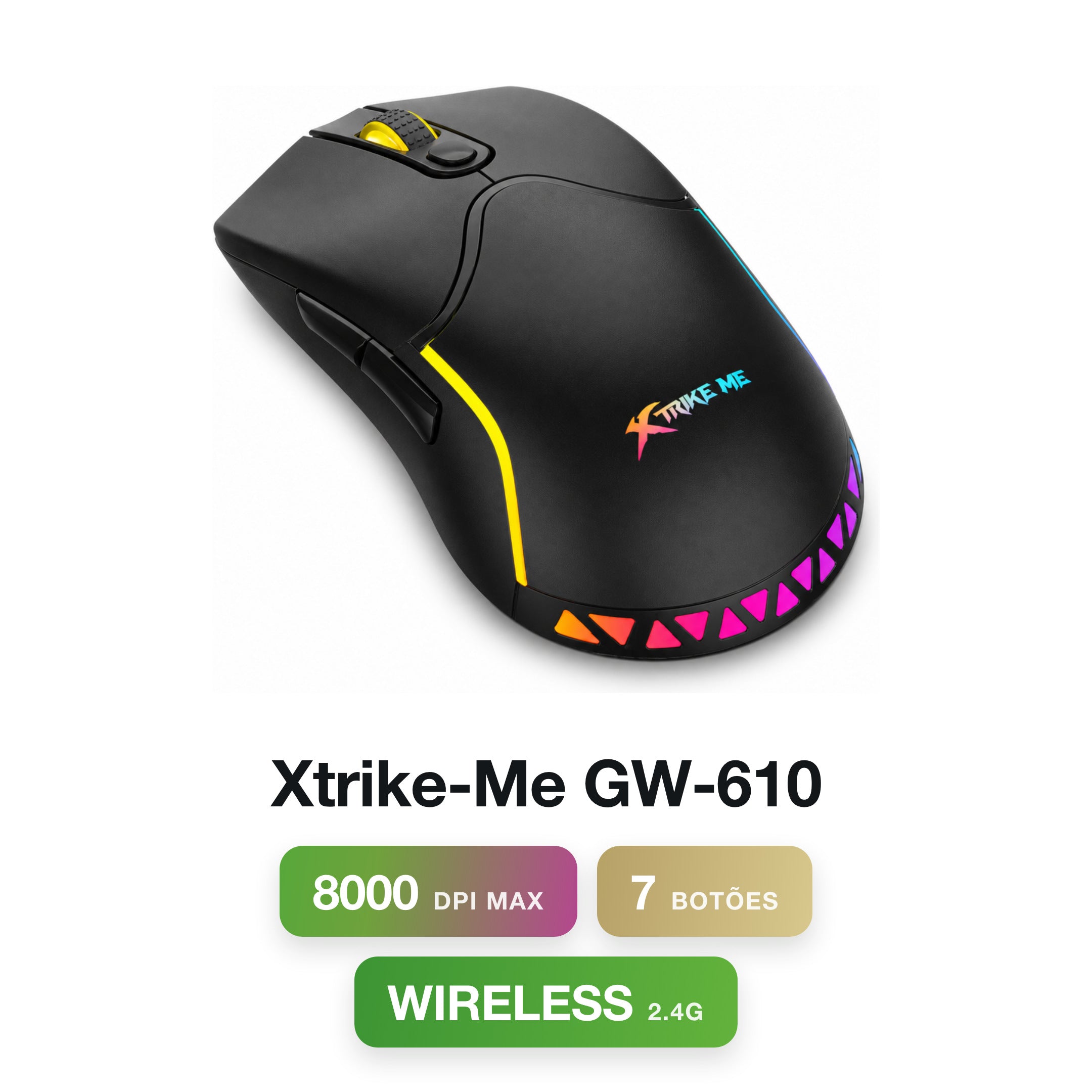 Xtrike-Me GW-610 Wireless Gaming Mouse