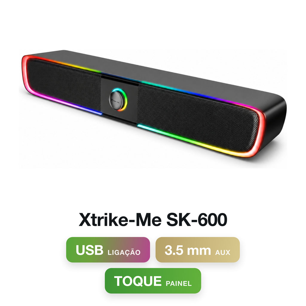 Xtrike-Me SK-600 USB + 3.5mm Soundbar