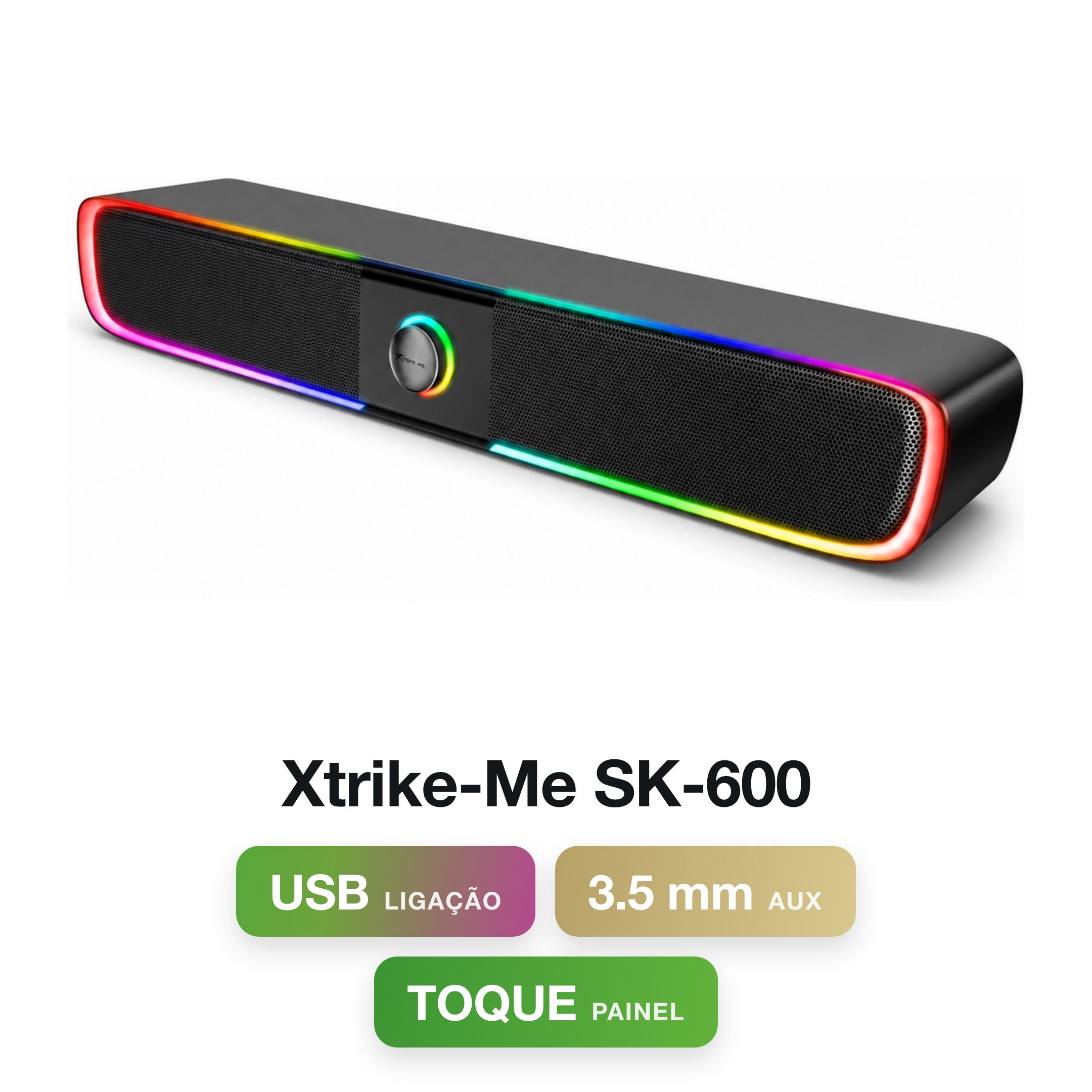 Xtrike-Me SK-600 USB + 3.5mm Soundbar