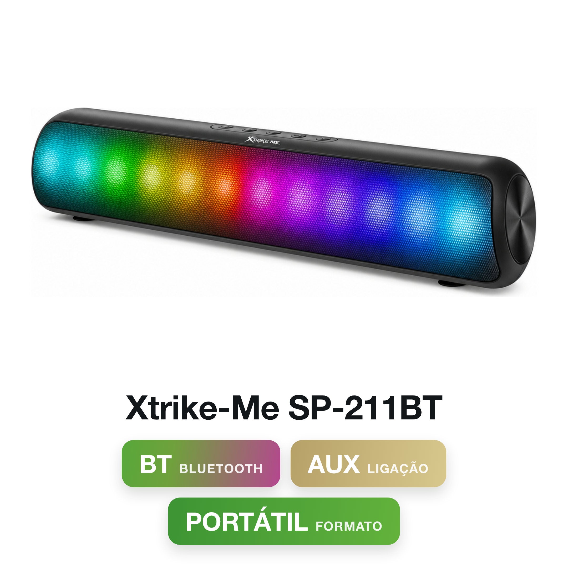 Xtrike-Me SP-211BT Bluetooth / AUX Soundbar